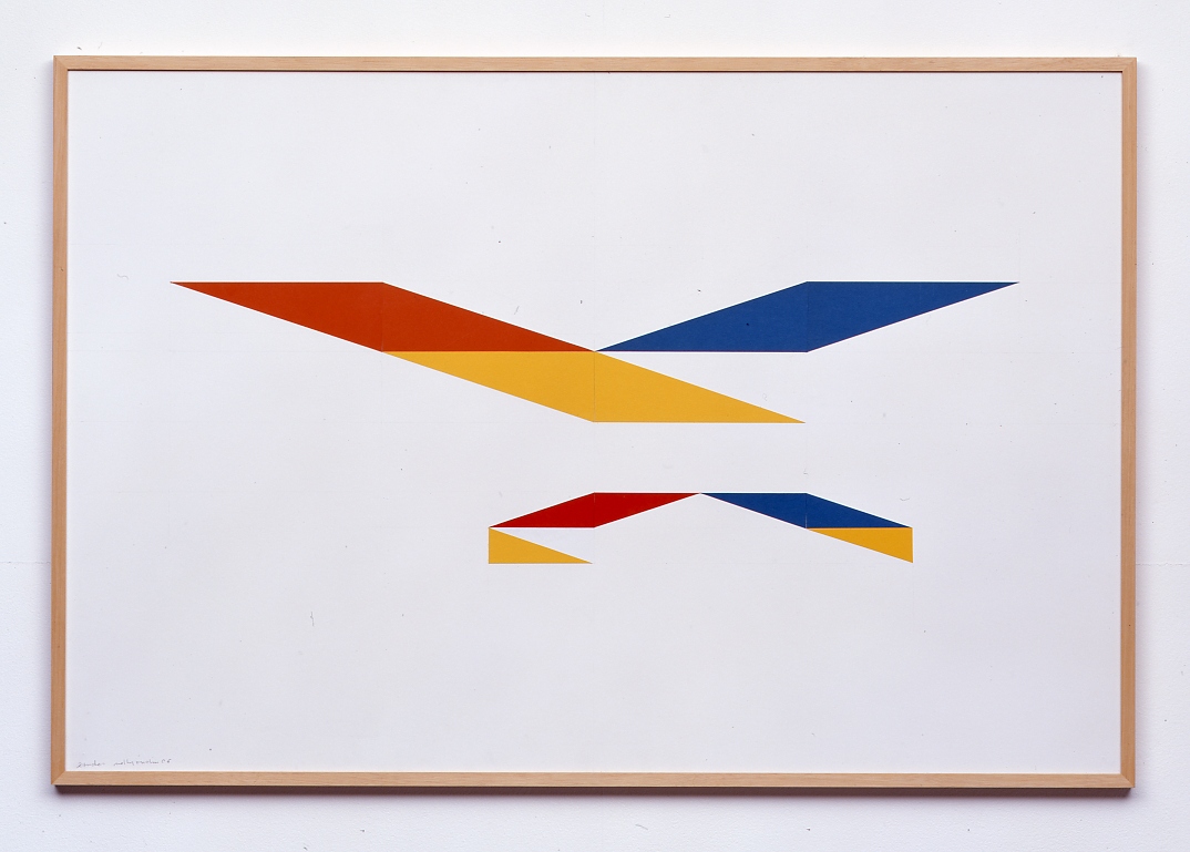 Nelly Rudin: Collage VI, 2006, 84 x 120 cm