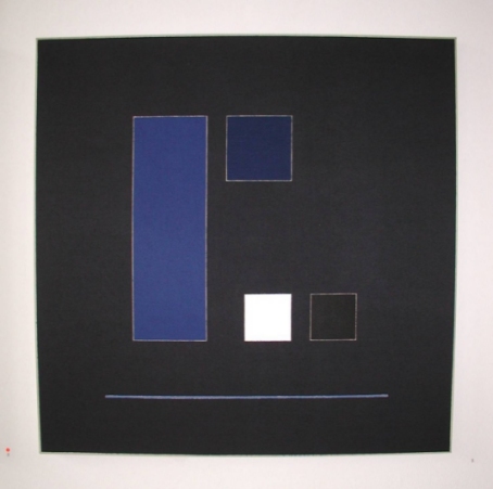 Guy de Lussigny: Molpadia, 1997, Acryl auf Leinwand, 80 x 80 cm